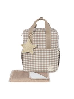 Walking Mum - Rucksack Caetana Sand Diaper Bag with Changing Mat (18-24 Months)
