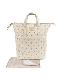Walking Mum - Rucksack Mimosa Green Diaper Bag with Changing Mat (18-24 Months)