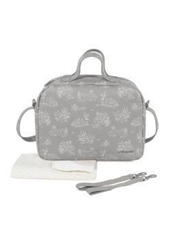 Pasito a Pasito - Toile De Jouy Forest Diaper Bag with Changing Mat (18-24 Months)