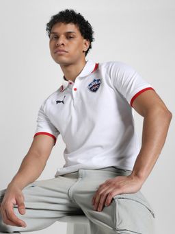 Puma - X Delhi Capital Men's White Polo T-Shirt