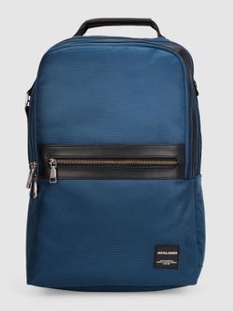 Jack & Jones - Men Solid Blue Backpack