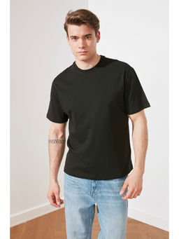 Trendyol - Man Black T-Shirt