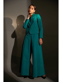 BETRUE - Jade Blazer And Palazzo Pants (Set of 2)