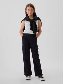 GAP - Boys Navy Blue Straight Mid Waist Cargo