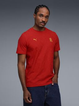 Puma - Rcb 2026 Men's Red Jacquard T-Shirt