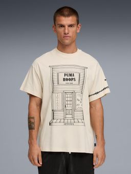 Puma - Men's Printed Oversized Basketball T-Shirt II