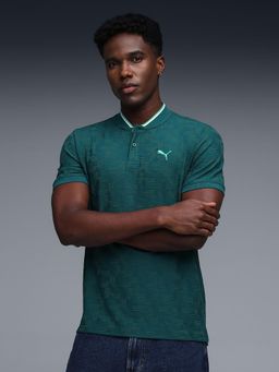Puma - Elevated Men's Jacquard Slim Fit Polo T-Shirt