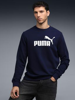 Puma - Men's Blue Crew Sweatshirt