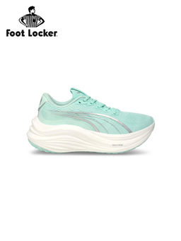 Puma - MagMaNITRO Women Green Running Shoes