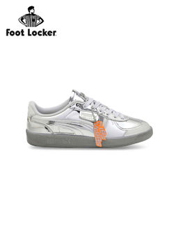 Puma - Grey Palermo Club Vegas Leather Sneakers