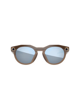 Oakley Meta - Unisex Brown Smoke Frame Prizm Deep Water Polarized Lens