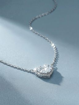 Palmonas - Amour Heart 925 Sterling Silver Necklace for Women