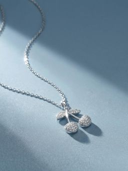 Palmonas - Cherry Bliss 925 Sterling Silver Necklace for Women