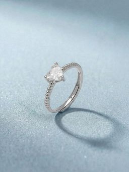 Palmonas - Heart Lumi 925 Sterling Silver Ring for Women