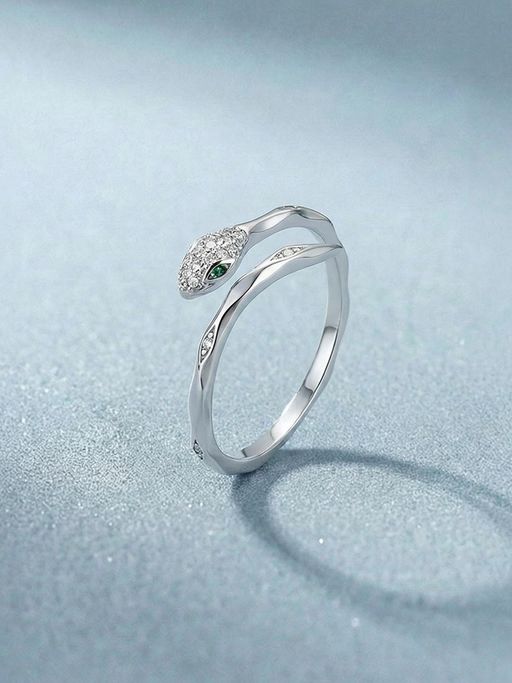 Palmonas Mystic Serpent 925 Sterling Silver Ring for Women
