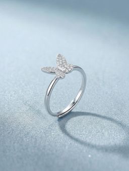 Palmonas - Mini Butterfly 925 Sterling Silver Ring for Women