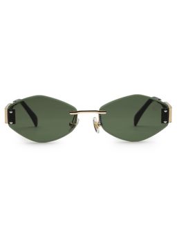 HASHTAG EYEWEAR - Men Diamond Green Sunglass-Sewa-98265-G15 (37)