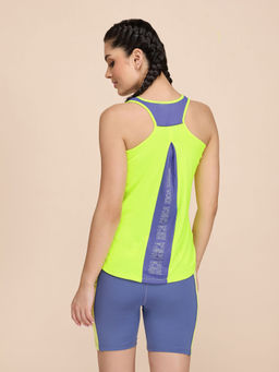 Kica - Feather Feel Gym Tank With Mesh Inserts For Breathability