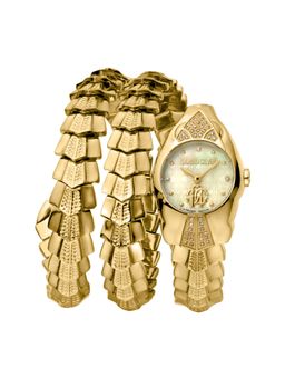 Roberto Cavalli by Frank Muller - Women Gold Dial Analog Watch - RV2L061M0011