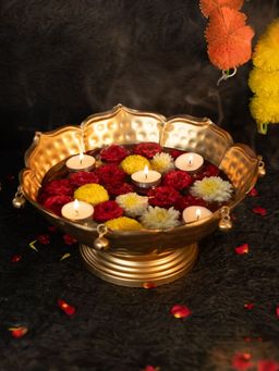 Ekhasa - Urli Bowl for Home Gold