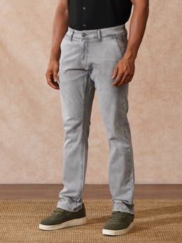 WROGN - Light Fade Straight Fit Jeans Grey