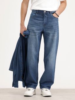 WROGN - Loose Fit Denim Jeans Light Blue