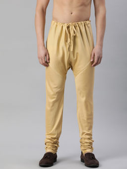 Manthan - FAWN Blended Viscose Solid Churidar for Men