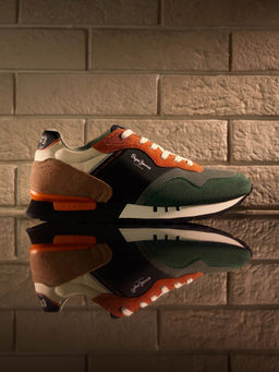 Pepe Jeans - Green and Black Anti-Skid Sneakers