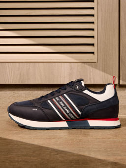 Pepe Jeans - Navy Blue 3D Logo Anti-Skid Sneakers