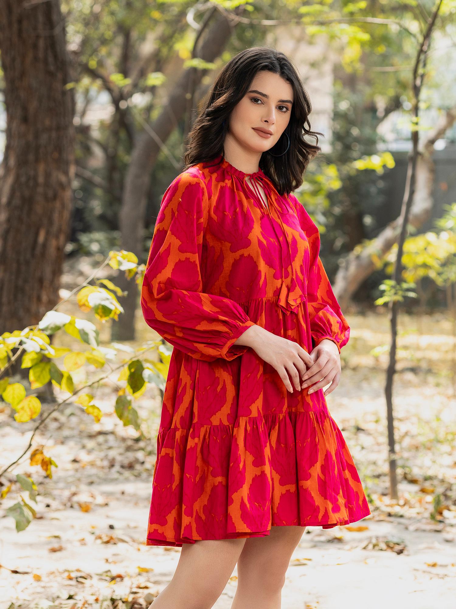 Buy Stylish Orange Mini Dresses Collection At Best Prices Online