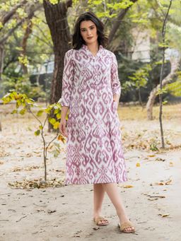 Mabish By Sonal Jain - Center Box Pleat Midi Dress