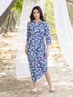 Mabish By Sonal Jain - Asymmetric Midi Dress