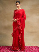 Red color option, Sold out, Currently selected