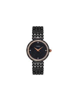 Timex - Fria Round 34mm Black Dial Analog Women Watch - TWEL13909