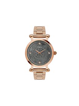 Timex - Fria Round 21mm Grey Dial Analog Women Watch - TWEL14302