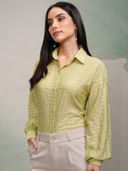 Green color option, Currently selected