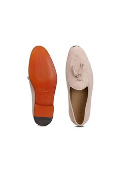 SHUTIQ - Roseate Batwing Purple Lather Loafers