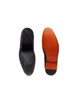 SHUTIQ - Roxy Coal Black Shoes