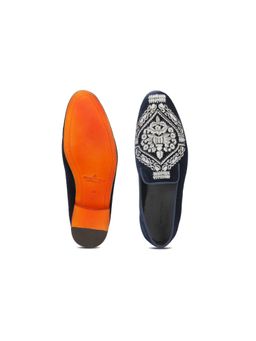 SHUTIQ - Safiya Blue Shoes