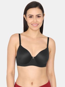 Zivame - Marshmallow Padded Wired 3/4Th Coverage T-Shirt Bra - Anthracite