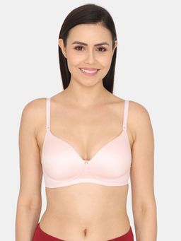Zivame - Marshmallow Padded Non Wired 3/4Th Coverage T-Shirt Bra - Mary Rose