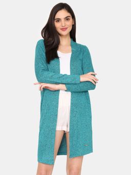Zivame - Jaspe Knit Poly Shrug - Alexandrite