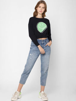 ONLY - Everyday Basic- Graphic Print Sweatshirt