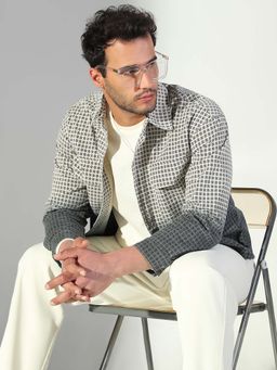 SHOWOFFFF - Edition Men's Ombre Grey Shacket