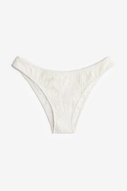 H&M - Women White High-Leg Bikini Bottoms