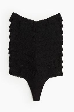 H&M - Women 10-Pack Lace Thong Briefs