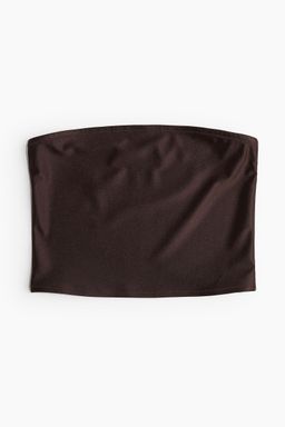 H&M - Women Brown Bandeau Swim Top