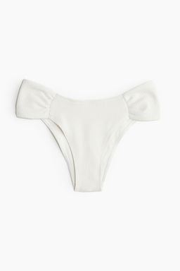 H&M - Women White Cheeky Bikini Bottoms