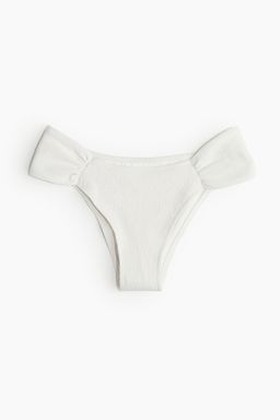 H&M - Women White Cheeky Bikini Bottoms