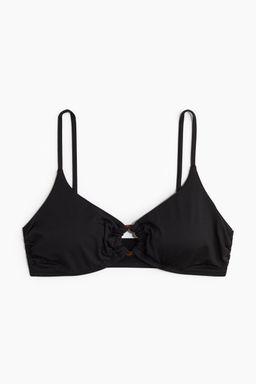 H&M - Women Black Padded Bikini Top